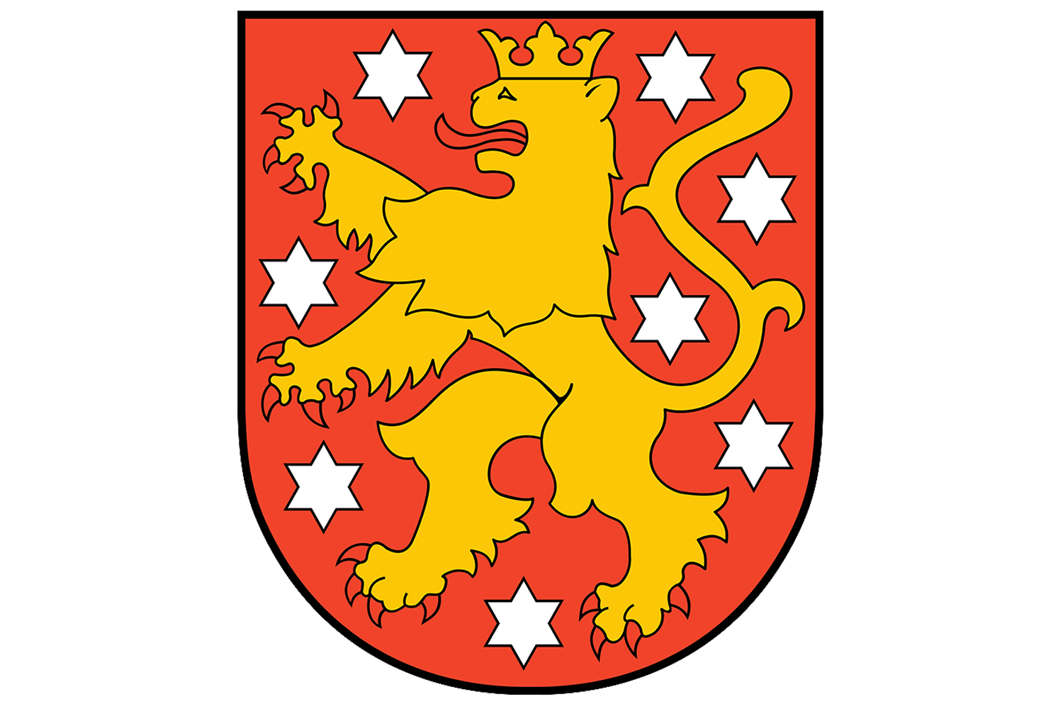 hessen wappen zum ausmalen kaufen