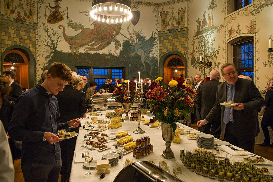 Empfang anlässlich 25 Jahre Verfassung und 28 Jahre Thüringer Landtag auf der Wartburg in Eisenach