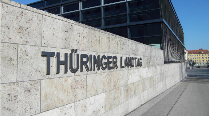 Gebäude des Thüringer Landtags