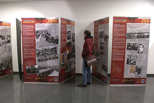 Ausstellungseröffnung "Antifaschistischer Widerstand in Europa 1922-1945"