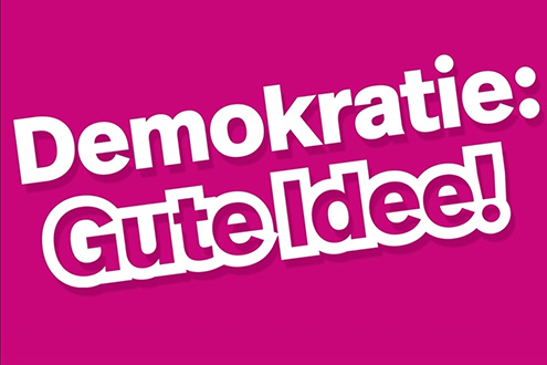 Packaktion Wahlkampagne