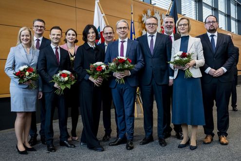 Thüringer Kabinett vereidigt