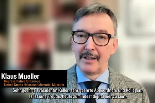 Dr. Klaus Müller zur Ausstellung "Einige waren Nachbarn"