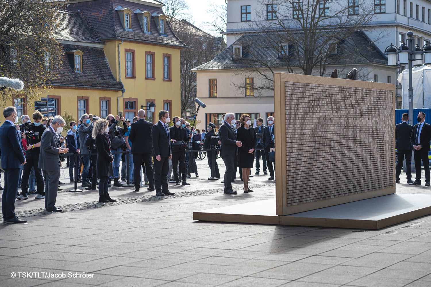 Gedenken im Deutschen Nationaltheater Weimar (Foto: Jacob Schröter)