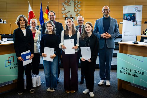 Landesfinale Jugend debattiert