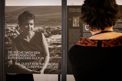 Ausstellungseröffnung Leben und Wirken von Marija Gimbutas