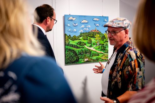 Ausstellungseröffnung Eckhard Weder