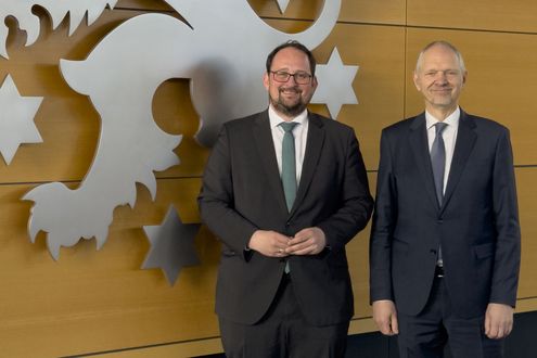 Litauischer Botschafter zum Antrittsbesuch im Landtag