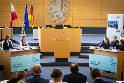 Landesfinale „Jugend debattiert“