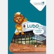 Titelseite Mit Ludo durch den Landtag - Handreichung für Grundschulen