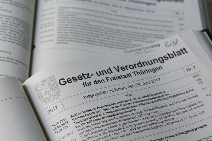 Gesetz- und Verordnungsblatt des Freistaats Thüringen